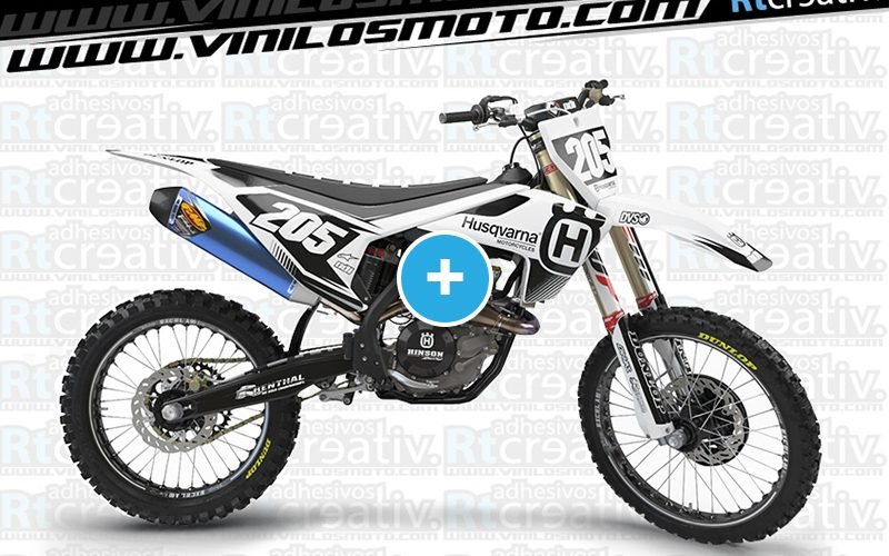 ADHESIVOS Y PEGATINAS DE VINILO HUSQVARNA ENDURO Y CROSS Rt016