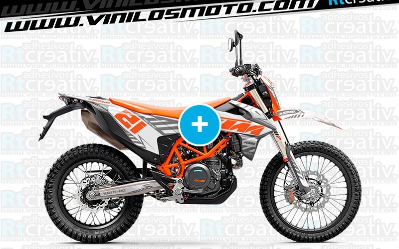 ADHESIVOS Y PEGATINAS DE VINILO KTM ENDURO Y CROSS Rt023