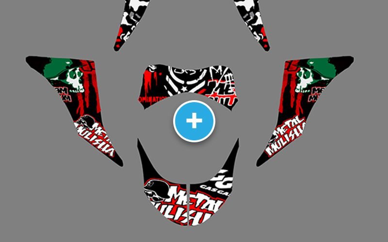 ADHESIVOS Y PEGATINAS DE VINILO PARA GAS GAS WILD Rt002