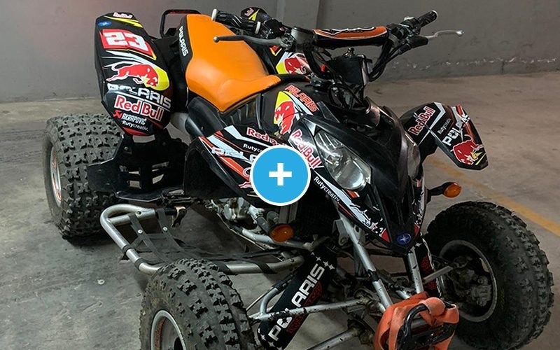 ADHESIVOS Y PEGATINAS DE VINILO PARA POLARIS PREDATOR 500 Rt006