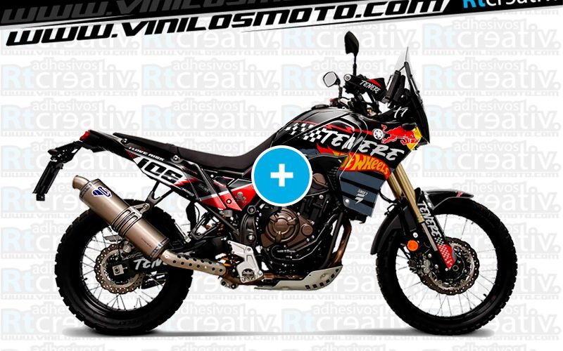 ADHESIVOS Y PEGATINAS DE VINILO YAMAHA TENERE Rt024