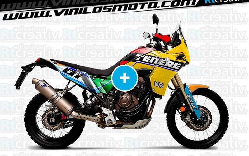 ADHESIVOS Y PEGATINAS DE VINILO YAMAHA TENERE Rt026