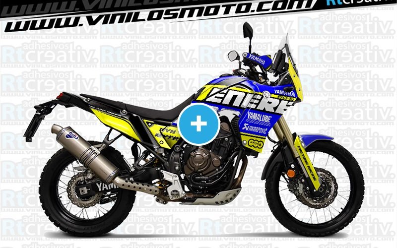 ADHESIVOS Y PEGATINAS DE VINILO YAMAHA TENERE Rt009