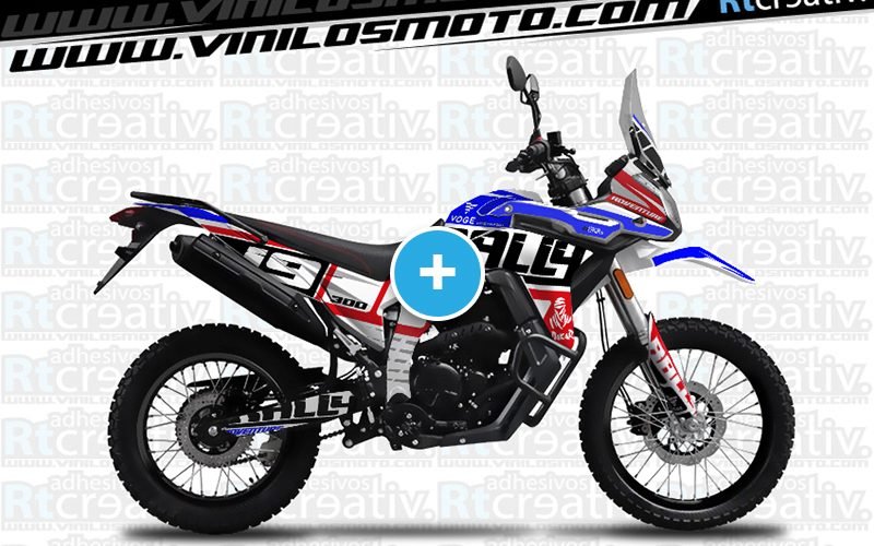 ADHESIVOS Y PEGATINAS DE VINILO VOGE 300 RALLY Rt001