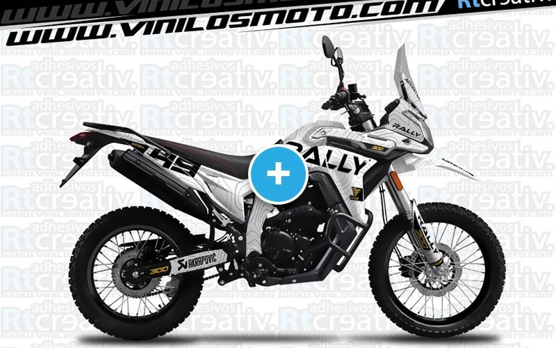 ADHESIVOS Y PEGATINAS DE VINILO VOGE 300 RALLY Rt007