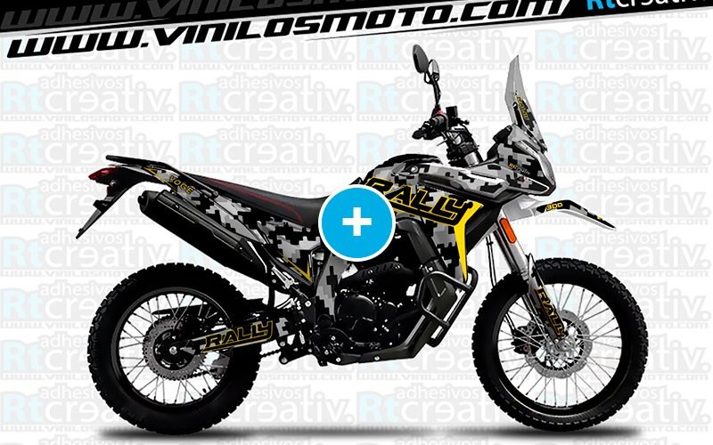 ADHESIVOS Y PEGATINAS DE VINILO VOGE 300 RALLY Rt010